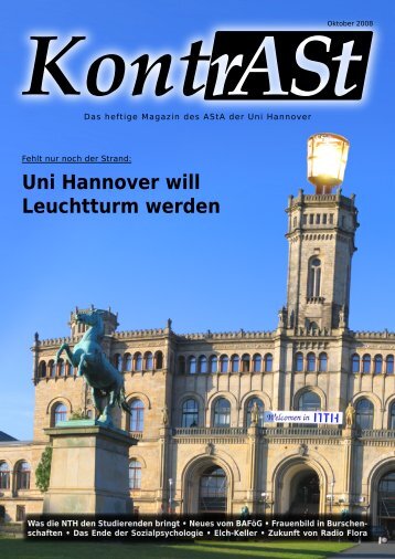 Uni Hannover will Leuchtturm werden - AStA Uni Hannover