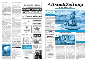 Ausgabe Februar 2006 - Altstadt Erlangen