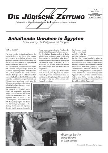 Nummer 5 (04.02.11) - Die Jüdische Zeitung