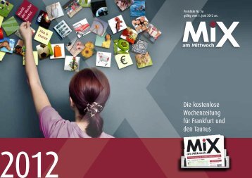 Die kostenlose Wochenzeitung für Frankfurt und ... - Mix am Mittwoch