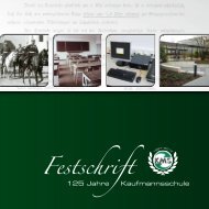 Festschrift - Berufskolleg Kaufmannsschule der Stadt Krefeld
