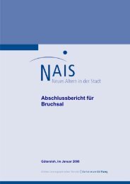 Abschlussbericht der Bertelsmann Stiftung für Bruchsal