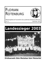 Landessieger 2003 - Florian Rotenburg