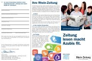 Download: Unternehmensflyer - Rhein-Zeitung