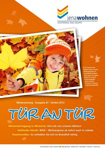 Mieterzeitung · Ausgabe 67 · Herbst 2012 Mieterbefragung in ...