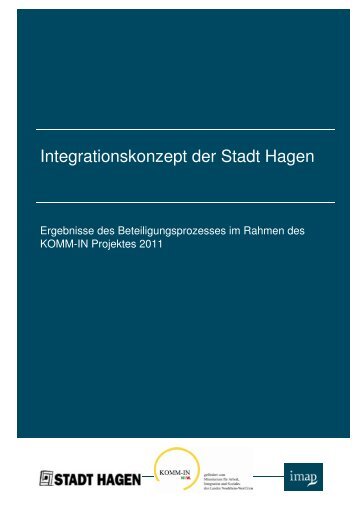 Integrationskonzept der Stadt Hagen