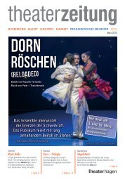 Theaterzeitung März 2013 - Theater Hagen