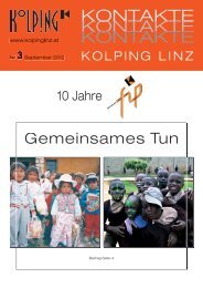 Zeitung Nr. 2 Juli 2002 - Kolping Linz