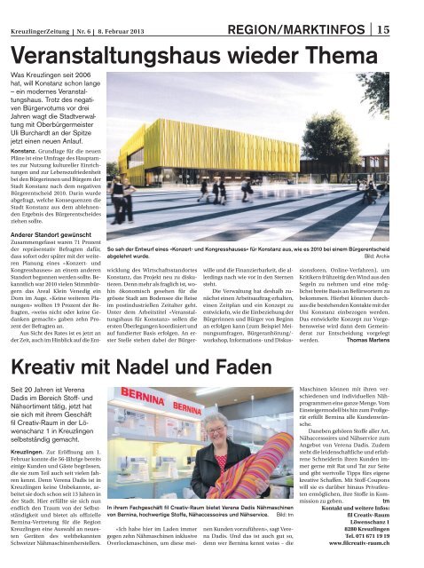 Ausgabe 7 - Kreuzlinger-zeitung.ch