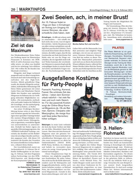 Ausgabe 7 - Kreuzlinger-zeitung.ch