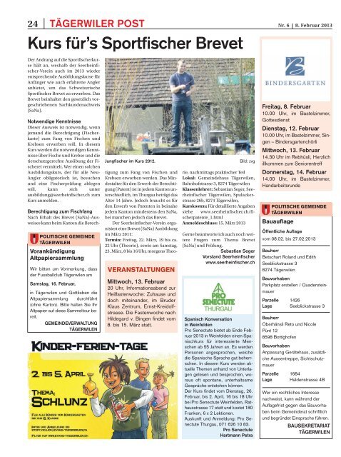 Ausgabe 7 - Kreuzlinger-zeitung.ch