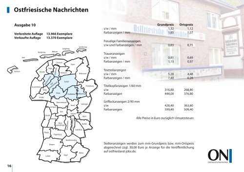 ZGO Zeitungsgruppe Ostfriesland GmbH - Ostfriesische Nachrichten