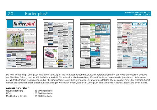 Nordkurier-Preisliste jetzt downloaden!