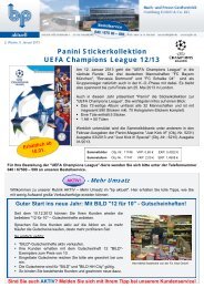 Panini Stickerkollektion UEFA Champions League 12/13