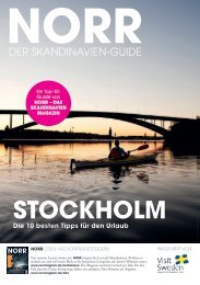 NORR: Top-10-Guide für Stockholm (pdf, 5 - Visit Sweden