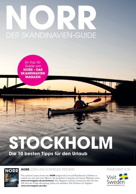 NORR: Top-10-Guide für Stockholm (pdf, 5 - Visit Sweden