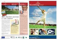 KV Magazin Frühjahr 12.indd - Gemeinde Kirchberg an der Raab