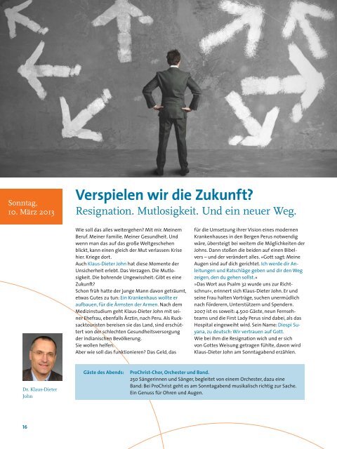 Das Magazin - ProChrist