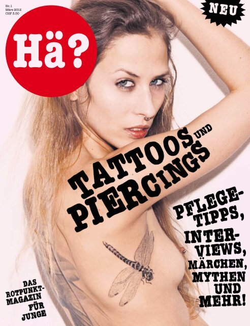 Nr. 1 März 2012 CHF 3.50 - Hä? Magazin