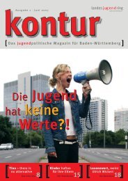[Das jugendpolitische Magazin für Baden-Württemberg ]