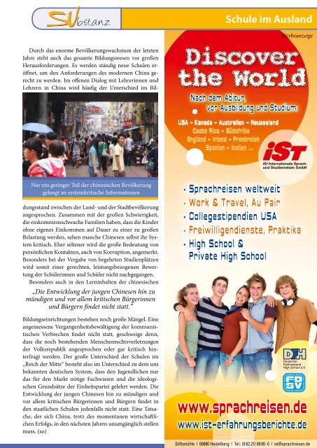 SUbstanz Ausgabe Herbst 2010 herunterladen - Schüler Union ...