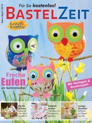 Bastelzeit Magazin März / April 2013 - Kunst und Kreativ