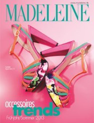 Madeleine Accessoires Trends Frühjahr Sommer 2013