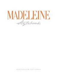 Madeleine - Stylebook Combi Frühjahr Sommer 2013