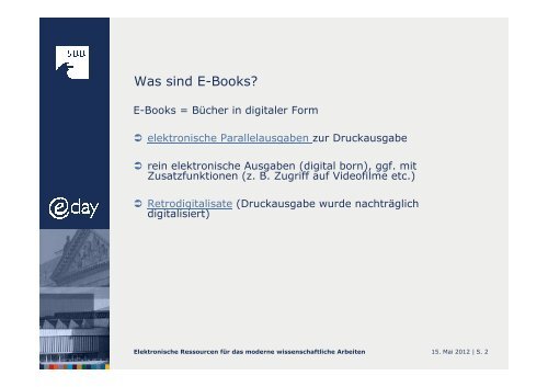 Bücher online lesen – E-Books an der Staatsbibliothek zu Berlin