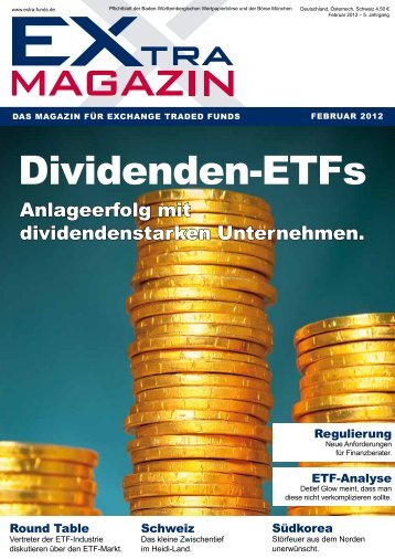 Dividenden-ETfs - EXtra-Magazin