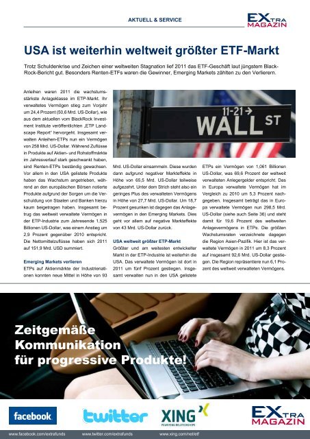 Dividenden-ETfs - EXtra-Magazin