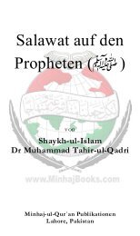 Salawat auf den Propheten - Minhaj Books