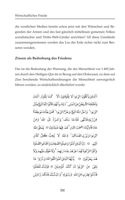 Islam - Antworten auf die Fragen unserer Zeit Hadhrat - Ahmadiyya ...