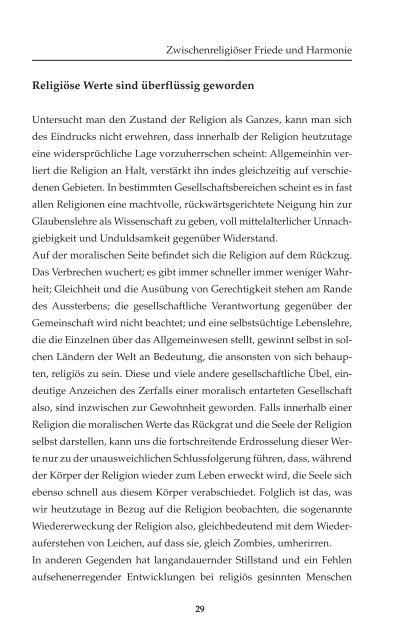 Islam - Antworten auf die Fragen unserer Zeit Hadhrat - Ahmadiyya ...