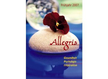 allegria - bei den Ullstein Buchverlagen