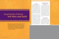 Inspiriertes Führen mit Herz und Geist - Koha Verlag