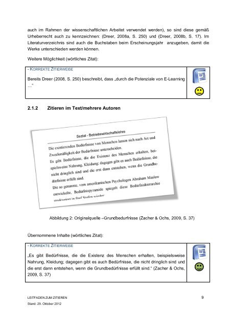 Leitfaden zum Zitieren - Pädagogische Hochschule Oberösterreich