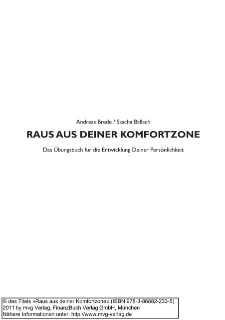 Auszug - FinanzBuch Verlag