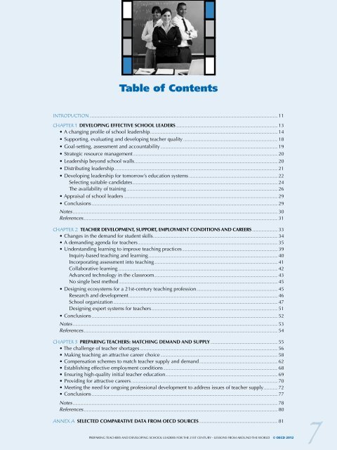 Preparing Teachers and Developing School Leaders for the 21st Century