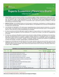 Calendario de Indicadores Económicos (11 al 15 de marzo de 2013)