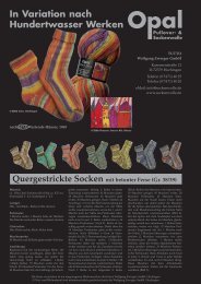 Quergestrickte Socken Strickanleitung - Tutto