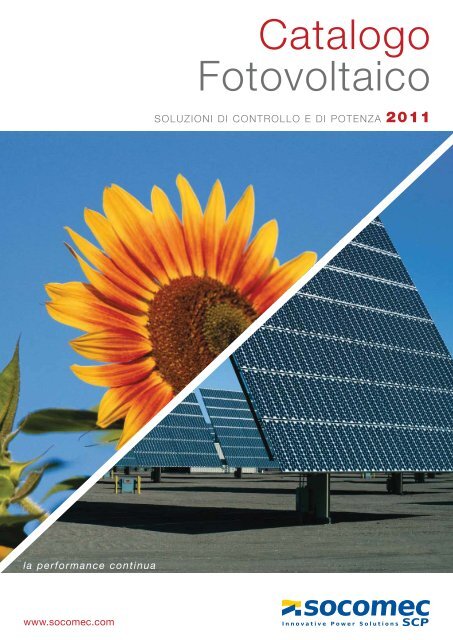 Catalogo Fotovoltaico - Socomec