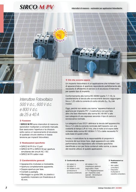 Catalogo Fotovoltaico - Socomec