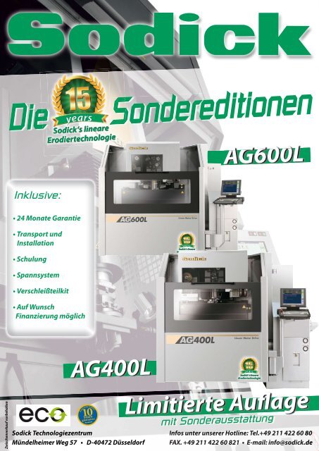 Angebot als PDF-Download - Sodick