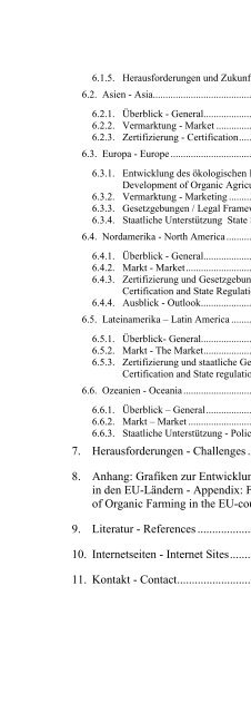 Organic Agriculture Worldwide 2000 II - Stiftung Ökologie & Landbau