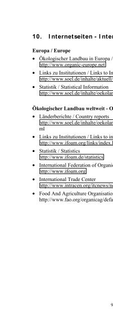 Organic Agriculture Worldwide 2000 II - Stiftung Ökologie & Landbau