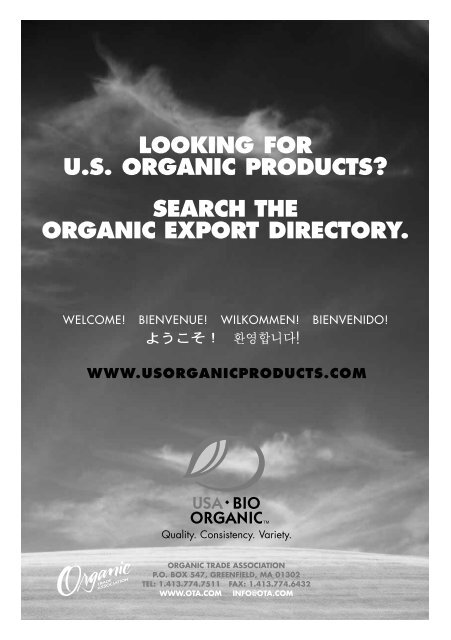 the world of organic agriculture - Organic Eprints