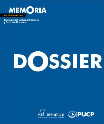 Dossier Revista Memoria N° 09