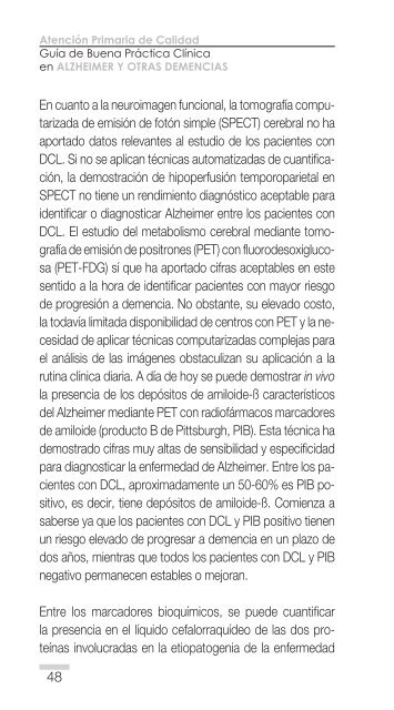 Guía de Buena Práctica Clínica en Alzheimer y otras demencias