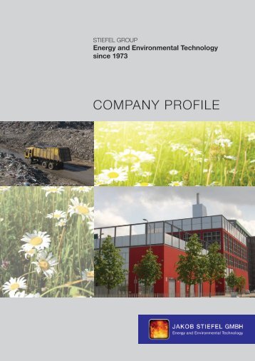 energy and environmental technology - Jakob Stiefel Gmbh Energie ...